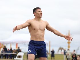 Борис Сдвижков из Амгинского улуса впервые стал победителем Игр Дыгына