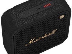 Портативная акустика MARSHALL Willen II черный + латунь