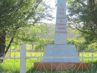 Памятник воинам, погибшим в годы Великой Отечественной войны (1941-1945 гг.). Обелиск