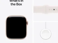 Смарт-часы Apple Watch Series 10 46mm Rose Gold Aluminum Case with Light Blush Sport Band (S/M)