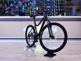 Женский велосипед Stels Miss 5100 MD V040, год 2025, цвет Зеленый-Синий, ростовка 15