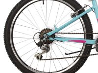 Подростковый велосипед Novatrack Jenny 24, год 2023, цвет Зеленый, ростовка 12