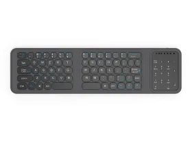 Беспроводная клавиатура WiWU Foldable Keyboard русская раскладка (складная с подставкой) (FMK-05) (серый)