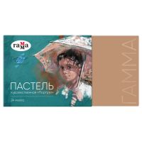 Набор пастели сухая Гамма "Портрет" 24 цвета, картон.упак.