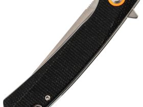 Складной нож Five Knives 21, сталь D2, рукоять микарта, черный