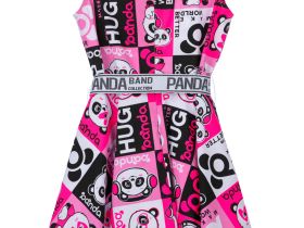 Платье текстильное для девочек