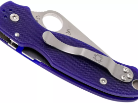 Складной нож Spyderco Para 3 C223GPDBL сталь S110V, рукоять G10