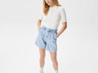 Женское вязаное поло Lacoste Slim Fit