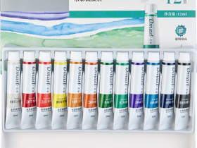 Набор акварели Dmast 12 туб по 12 мл в картонной упаковке