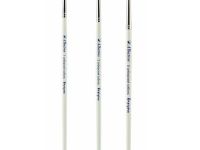 Кисть соболь №3, d-2,5 мм круглая Альбатрос "Баргузин"