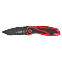 Нож KERSHAW Blur 1670K50W, сталь BDZ-1, рукоять алюминиевый сплав (6061 T-6) / Trac-Tec красно-черный