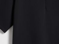 Поло на молнии, Черный