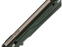 Cкладной нож SRM Rubik Large 7228B-MG, сталь 14C28N, рукоять микарта, зеленый