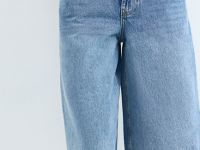 Джинсовые шорты-бермуды, Голубой