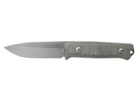 Нож с фиксированным клинком LionSteel Bushcraft-R, сталь Uddeholm Sleipner, рукоять микарта, зеленый