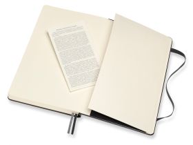 Записная книжка в линейку Moleskine "Classic Expended" Large 13х21 cм 240 стр., твердая обложка черн