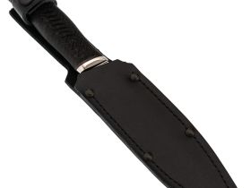 Нож Казак-1, сталь 65х13, резина