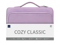 Чехол-сумка WIWU Cozy Classic для ноутбука до 14 Дюймов (фиолетовый)