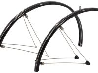 Комплект крыльев Stronglight ALUCHROME 28" тип S регулируемый крепеж (черный 48 мм)