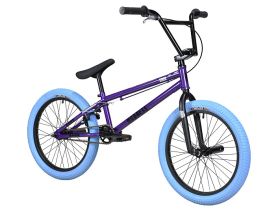 Экстремальный велосипед Stark Madness BMX 4, год 2024, цвет Серый-Синий, ростовка 9