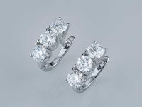 Серьги из белого золота э4012сг01230102_white