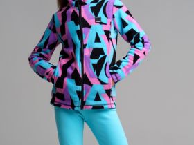 Куртка трикотажная для девочек