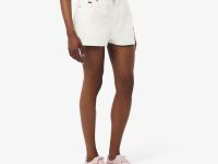 Женские джинсовые короткие шорты Lacoste