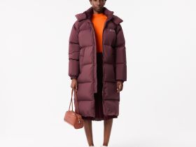 Женская плиссированная юбка Lacoste