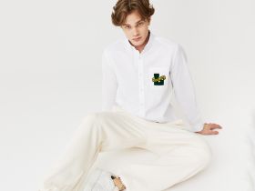 Мужская рубашка Lacoste стандартного кроя