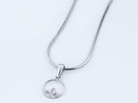 Подвеска из серебра с бриллиантом э0601пд04201602