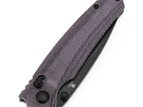 Складной нож Tenable Raven, сталь 14C28N, рукоять микарта, фиолетовый