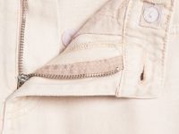 Джинсы с карго-карманами для девочек, Бежевый