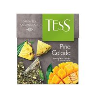 Чай зеленый Tess Pina Colada, в пирамидках, 20 шт.