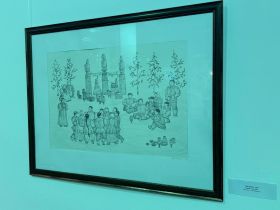 «Ожившая песнь Олонхо»: в Якутске открылась выставка к 95-летию Владимира Карамзина