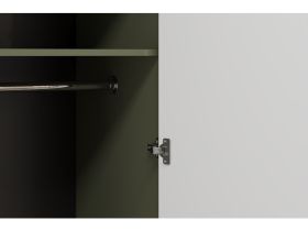 Распашной шкаф Трейвис 2-93x205 Оливковый