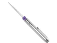 Складной нож Kizer Quoll, сталь S45VN, рукоять Titanium&Crystallized Titanium