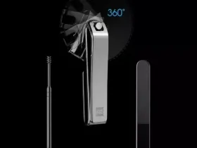 Маникюрный набор Xiaomi HuoHou Fire Splash Nail Clippers Set 4 (HU0210) (серебристый)