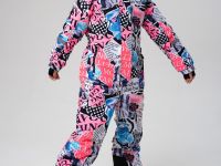 Комбинезон текстильный с полиуретановым покрытием для девочек