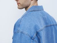 Джинсовая куртка, Голубой