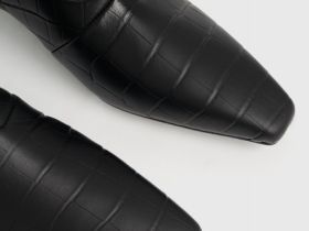 Ботильоны из натуральной кожи, Черный