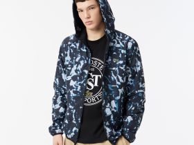 Мужская двусторонняя ветровка Lacoste