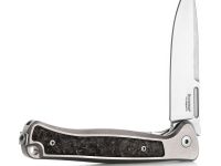 Складной нож LionSteel Skinny Titanium, сталь MagnaCut, рукоять титан, серый