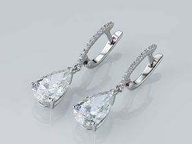 Серьги из белого золота э4712сг08231102_white