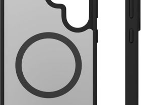 Клип-кейс VLP Lite Hazeс MagSafe для Samsung Galaxy S25 Ultra Чёрный