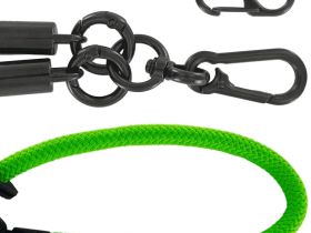 Шнурок Krutoff Нейлон для телефона и ключей 0,3 м Зелёный