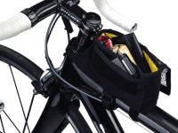Велосумка на раму Topeak TriBag, защита от воды (черный / белый)