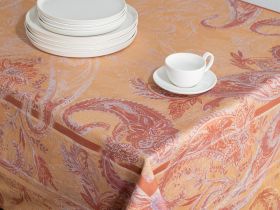 Скатерть Paisley, охра