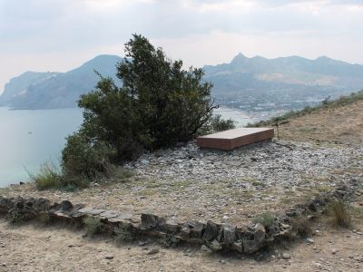 Могила М.А.Волошина