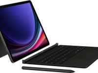 Чехол-клавиатура Samsung Tab S9/9FE с тачпадом+AI клавиша черный