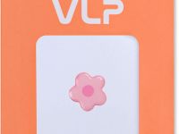 Наклейка VLP 3D розовый цветок